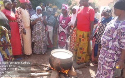Le manioc un filon pour la coopérative BENKADI de Loulouni 