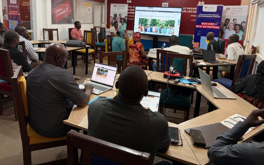 Renforcement des compétences numériques : les points focaux des UCR et les spécialistes de l’UCN prêts à animer le site web du projet FIER II