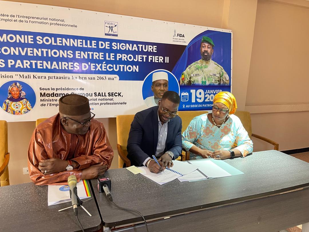 FIER II a signé 19 mémorandums d'accord avec des partenaires d'exécution en janvier 2026.