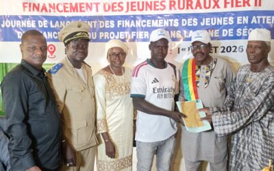 L&rsquo;autonomisation financière, illustrée à Bla par le démarrage du financement de 416 jeunes à Ségou.